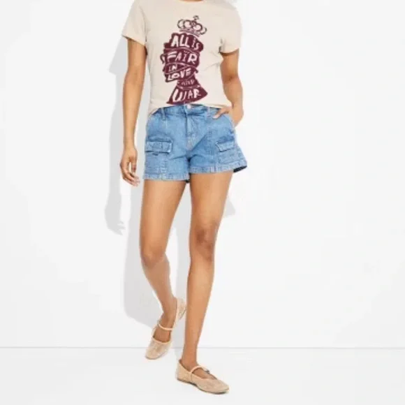 Wild Fable Women's Elsa Mary Jane Ballet Flats with Memory Foam Insole - Picture 3 of 12